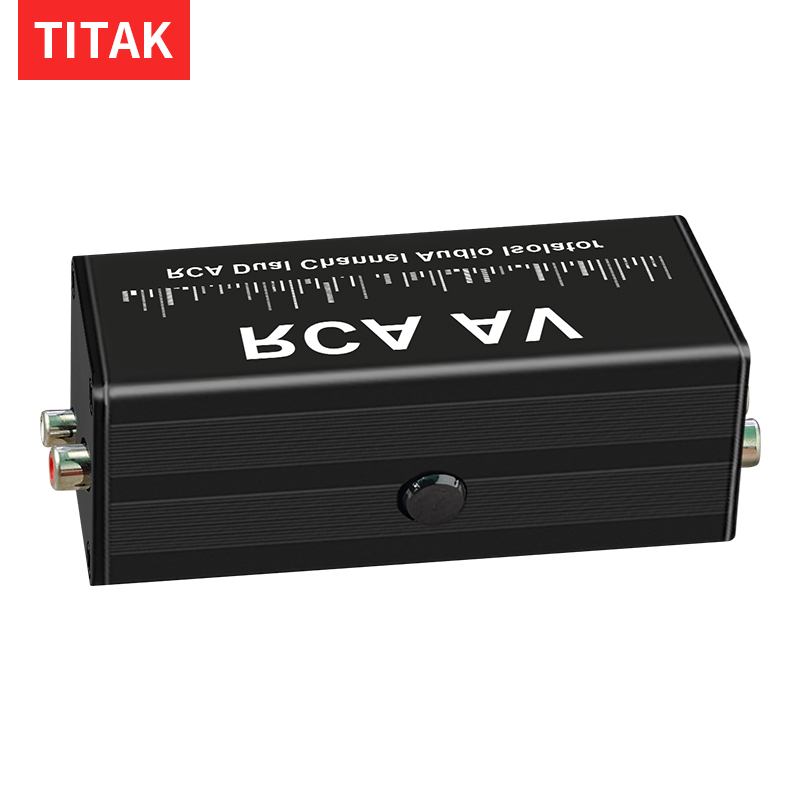 Audio Music Isolator - เครื่องกำจัดเสียงรบกวนแบบมืออาชีพ พกพาสะดวก ขนาด 3.5 มม. ตัวแยกสัญญาณเสียงแบบ
