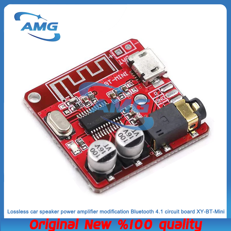 Audio X Music - H.X.Y XY-BT-Mini 3.7-5v ตัวรับสัญญาณเสียงบลูทูธ บลูทูธ 5.0
