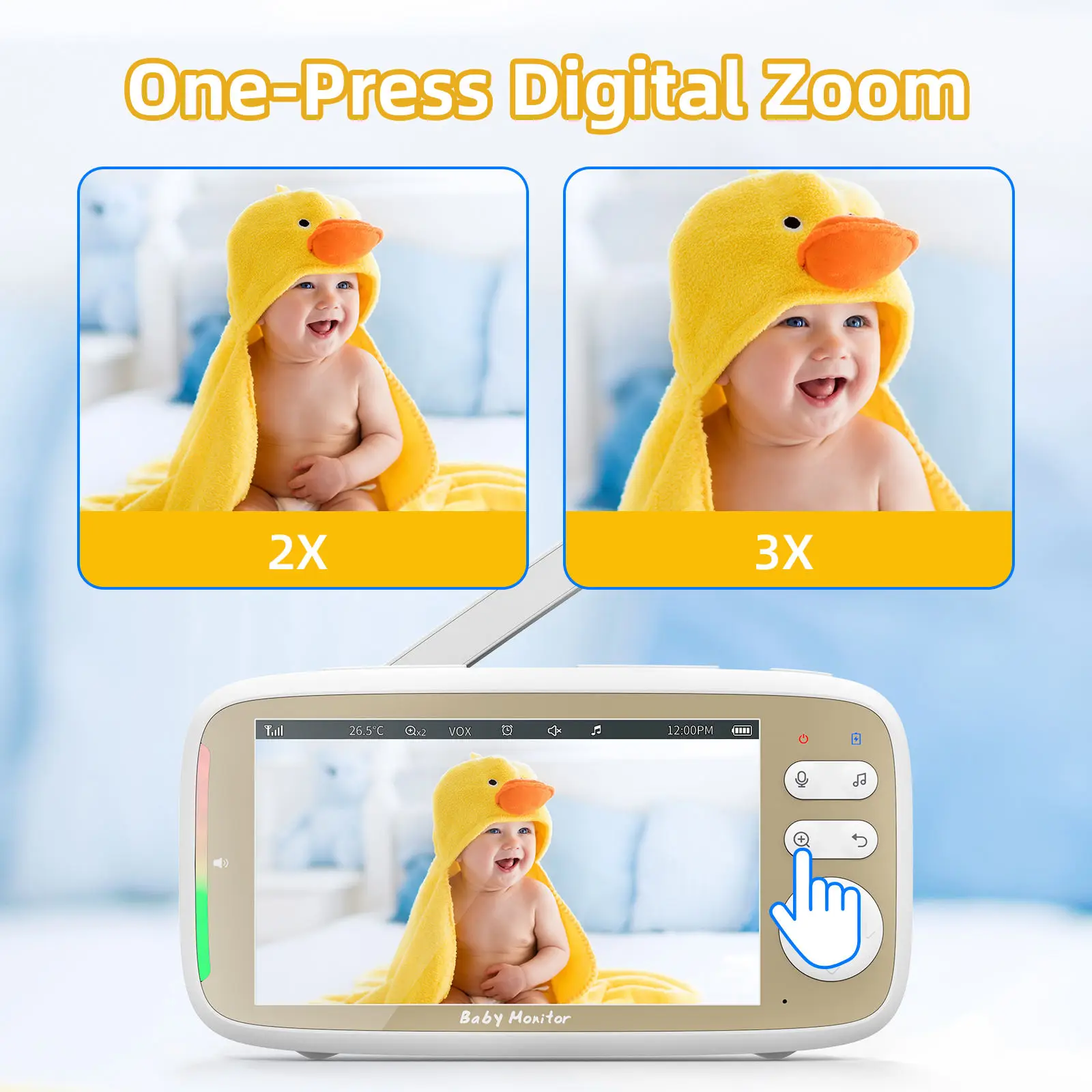 VB803 PRO Baby Monitor 2pcs Zo - Audio X Music บทวิจารณ์และราคา