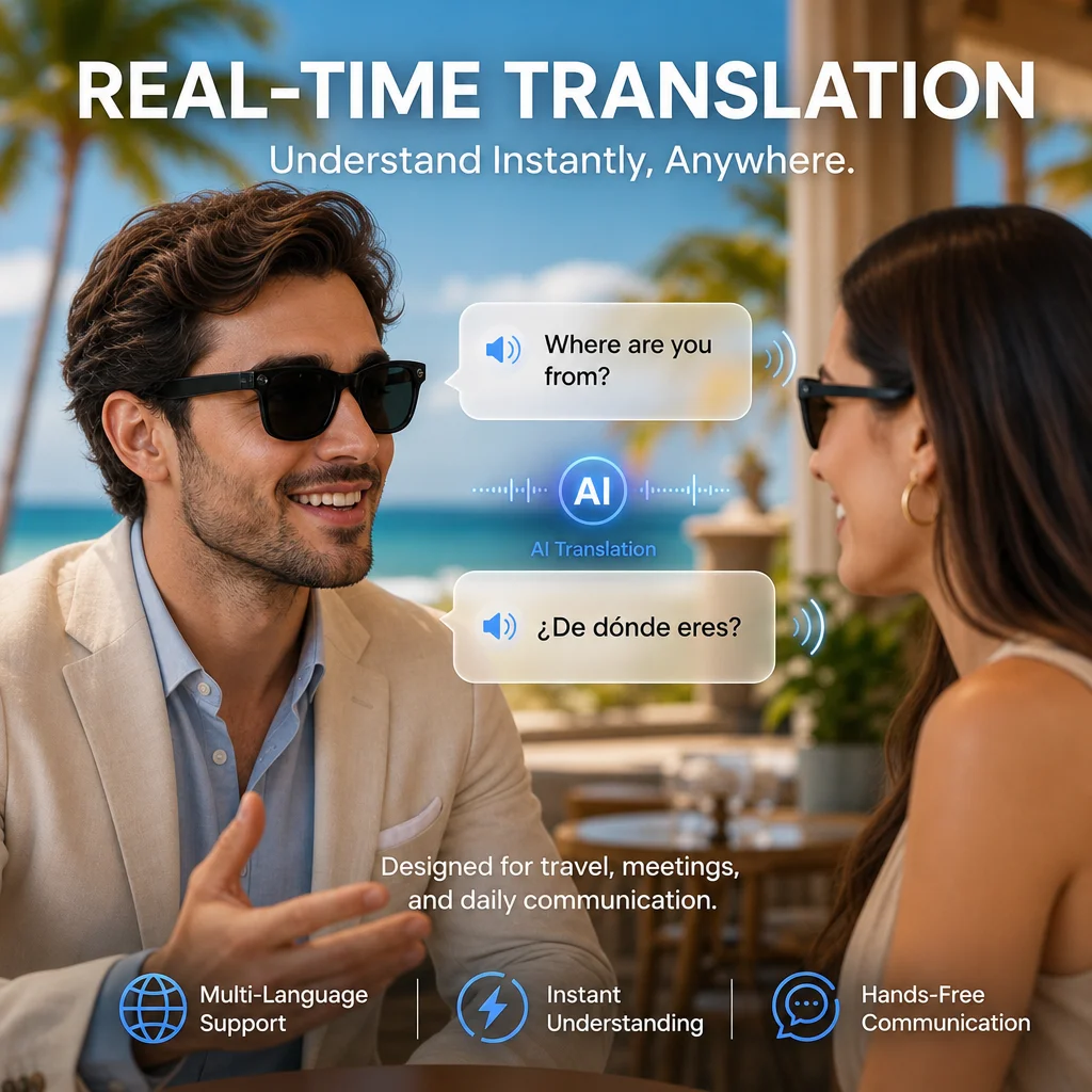 แว่นตา AI รุ่นใหม่ปี 2026 กล้อ - Audio Music Video บทวิจารณ์และราคา
