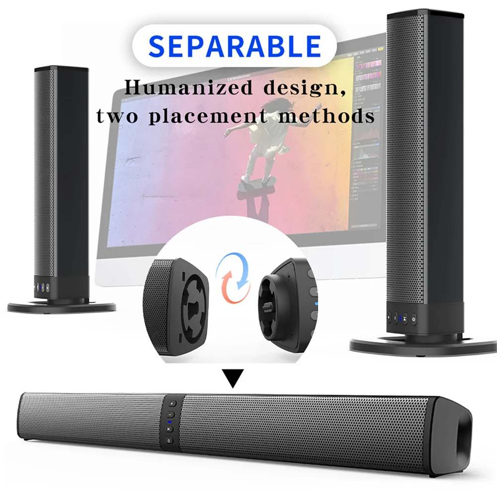 ไร้สายบลูทูธทีวี Sound Bar 2 ร - Audio Music Center บทวิจารณ์และราคา