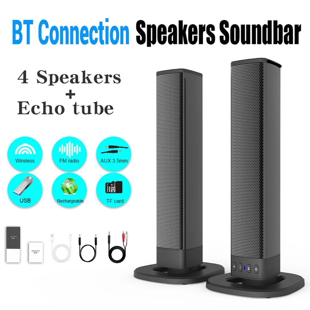 ไร้สายบลูทูธทีวี Sound Bar 2 ร - Audio Music Center บทวิจารณ์และราคา