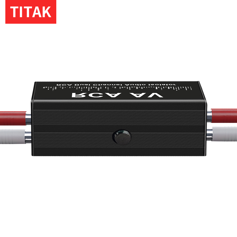 อุปกรณ์แยกสัญญาณเสียง RCA แบบพ - Audio Music Isolator บทวิจารณ์และราคา