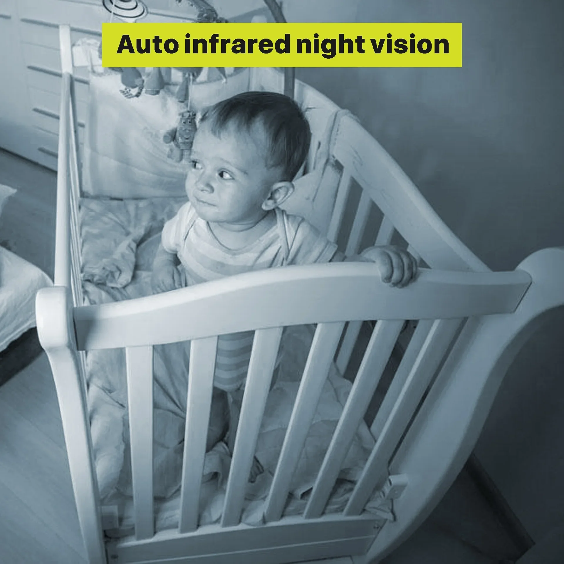 5.0 นิ้ว Video Baby Monitor พร - Audio X Music บทวิจารณ์และราคา