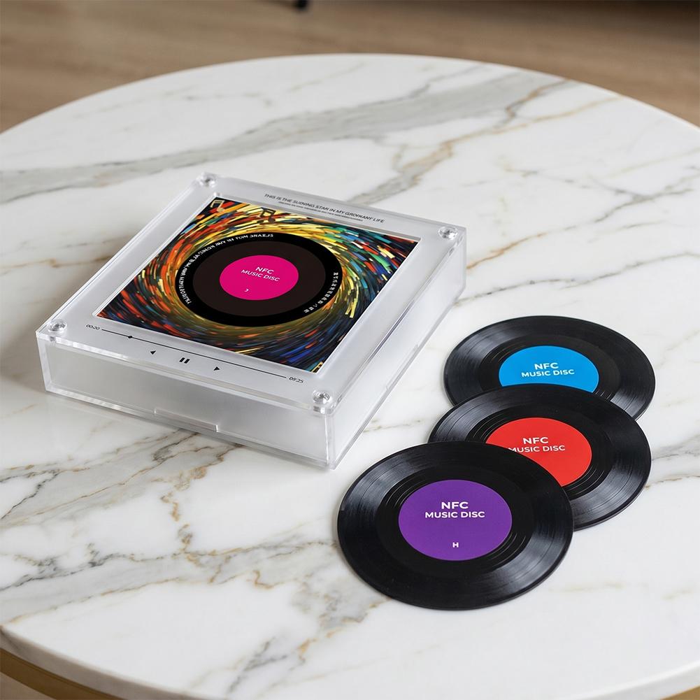 เครื่องเล่นเพลง NFC พร้อมไฟกลา - Audio Music Songs บทวิจารณ์และราคา