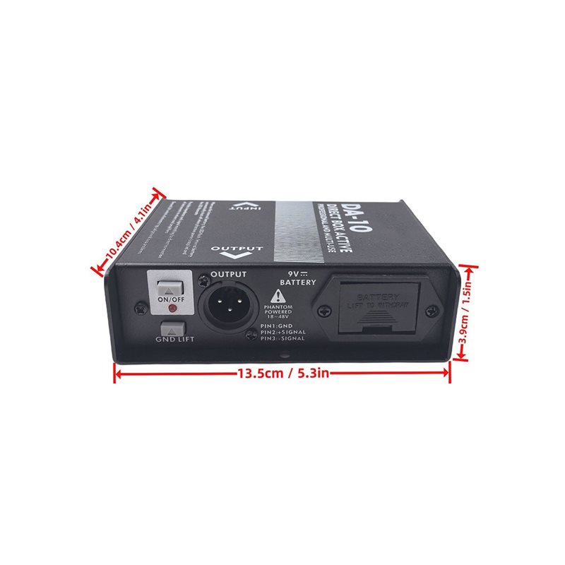 AU61-Da-10 แอคทีฟ ไดบ็อกซ์ ทรา - Audio Music Isolator บทวิจารณ์และราคา