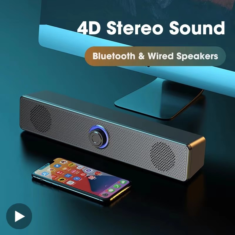 ลำโพงซาวด์บาร์สำหรับคอมพิวเตอร - Audio Music To Mp3 บทวิจารณ์และราคา