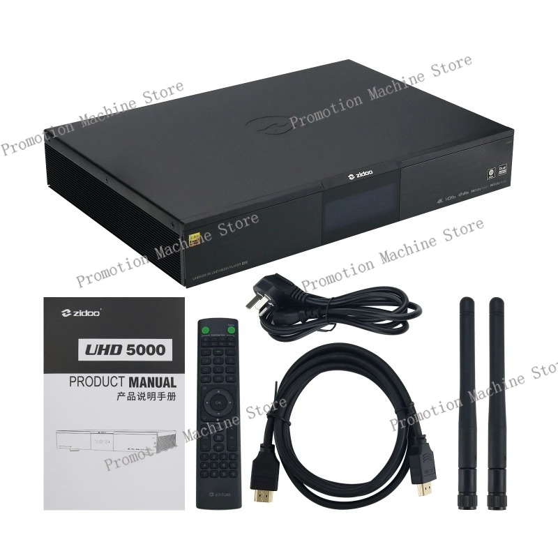 เครื่องเล่นเพลง ZIDOO UHD5000  - Audiovision Music Player บทวิจารณ์และราคา