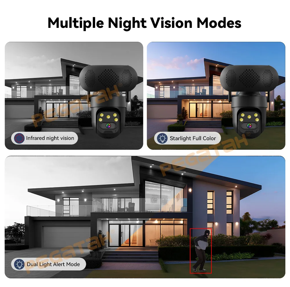 กล้อง IP 5MP สำหรับภายนอกอาคาร - Audiovision Music Player บทวิจารณ์และราคา