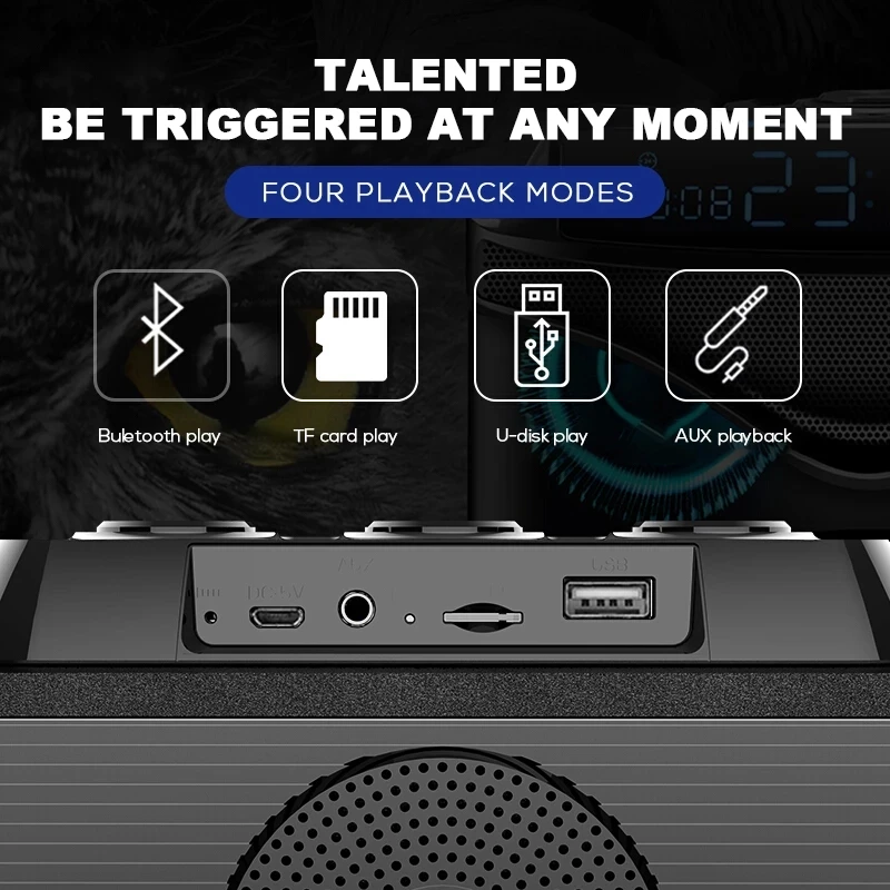กล่องเสียงลำโพงบลูทูธพกพาได้ซั - Audio Music Center บทวิจารณ์และราคา