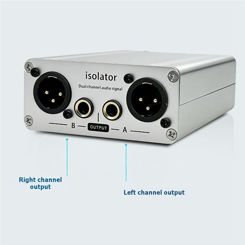 ตัวแยกสัญญาณเสียง CJSD-XLR ตัว - Audio Music Isolator บทวิจารณ์และราคา
