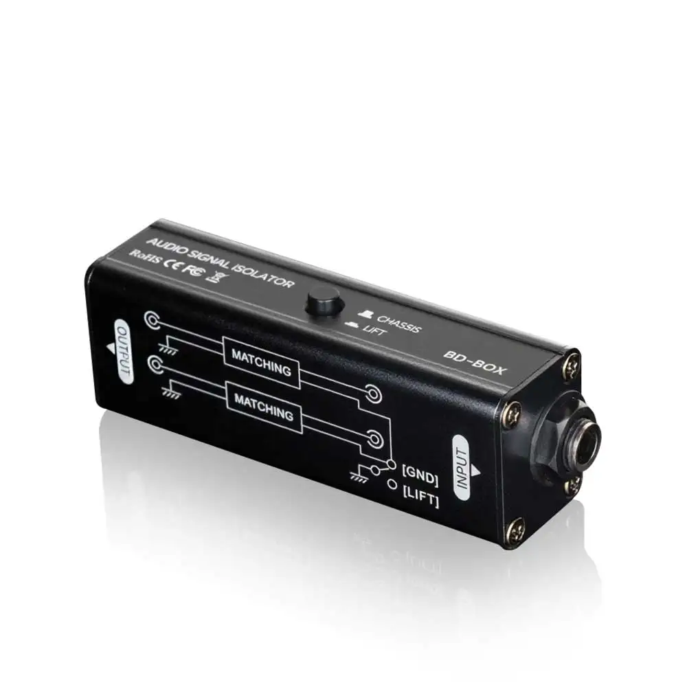 ตัวแยกสัญญาณเสียงแบบพกพา 6.35  - Audio Music Isolator บทวิจารณ์และราคา