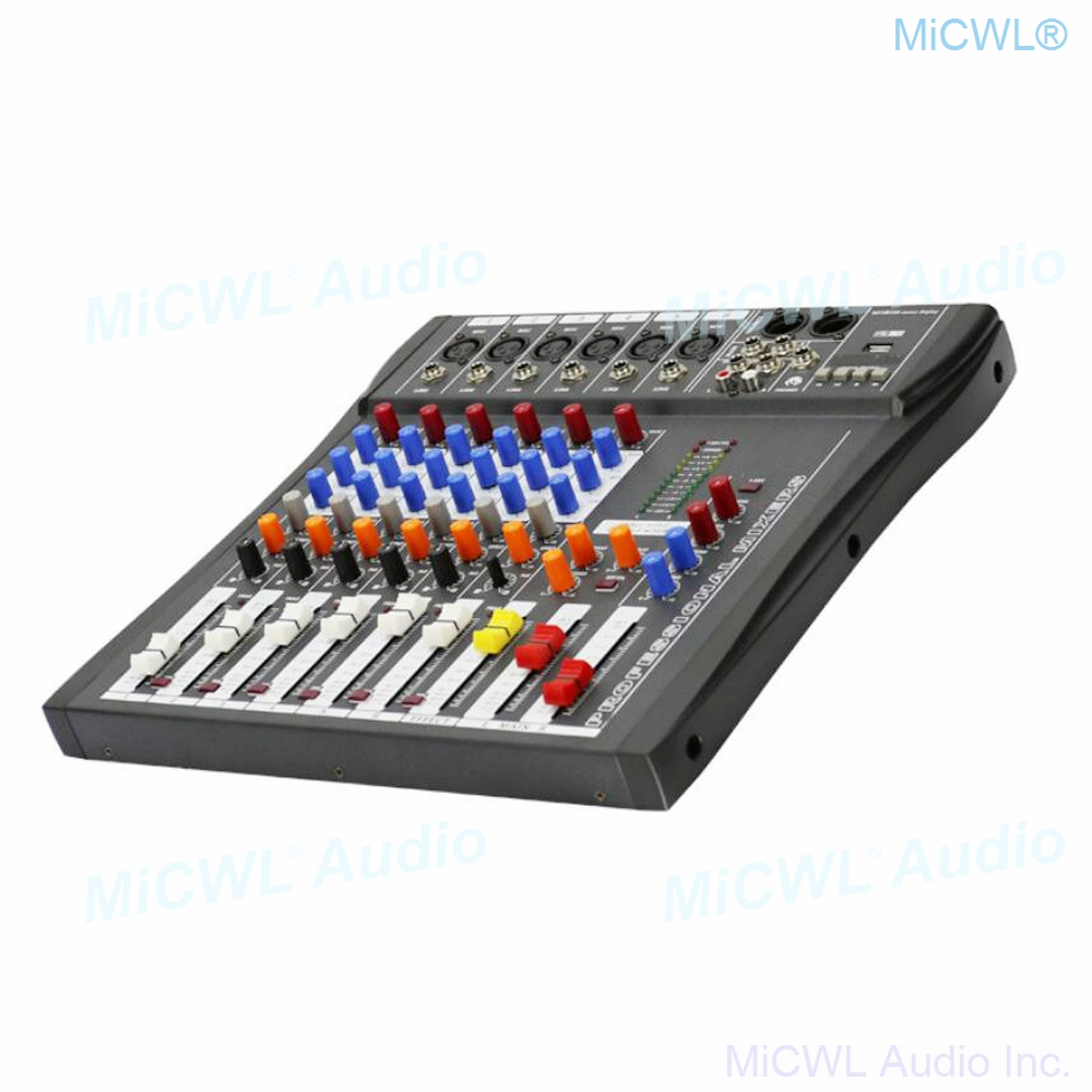 เครื่องผสมเสียง MiCWL 6 ช่องบล - Audio Music To Mp3 บทวิจารณ์และราคา