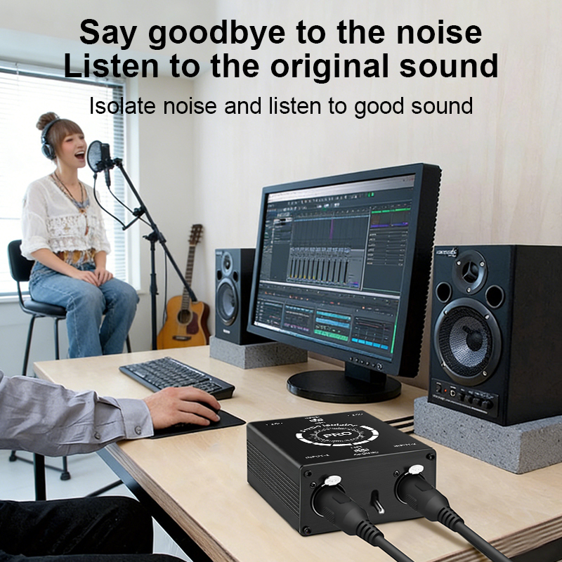 อุปกรณ์แยกสัญญาณเสียง XLR 2CH  - Audio Music Isolator บทวิจารณ์และราคา