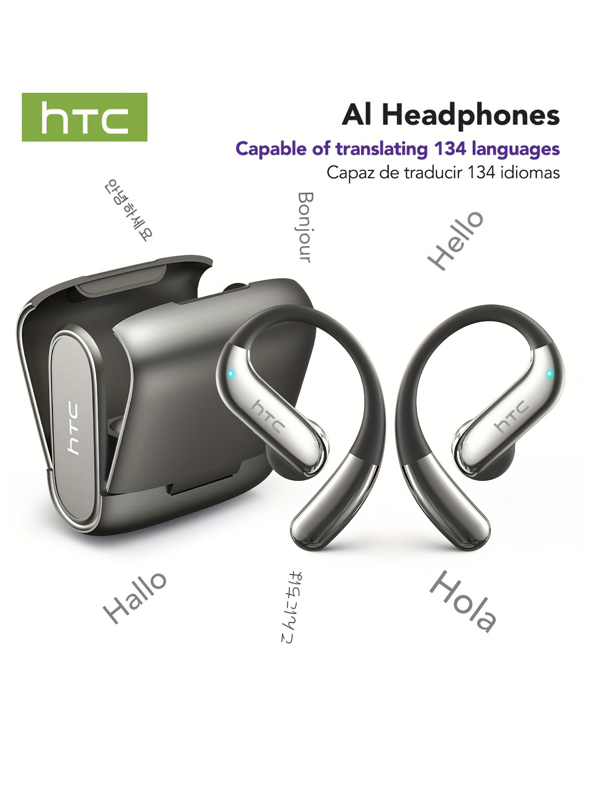 หูฟังบลูทูธแบบเปิดหู HTC เล่นไ - Audio To Music บทวิจารณ์และราคา