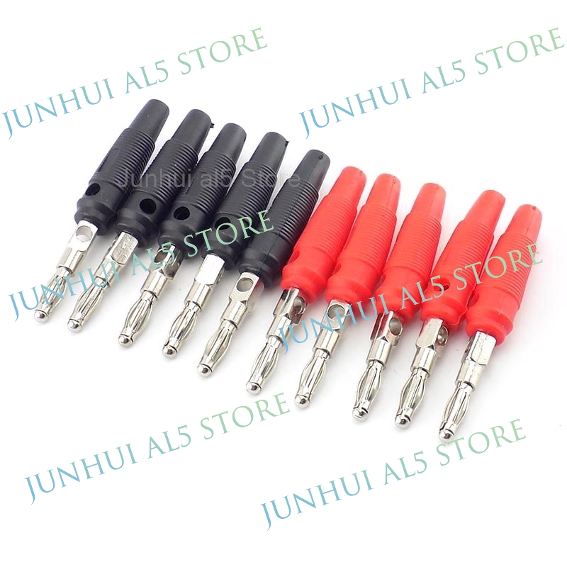 10 ชิ้น 4 มม. ขั้วต่อปลั๊กกล้ว - Audio X Music บทวิจารณ์และราคา