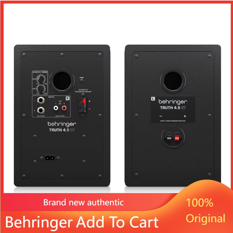ลำโพงมอนิเตอร์แบบแอคทีฟ Behrin - Studio Monitor Speaker บทวิจารณ์และราคา
