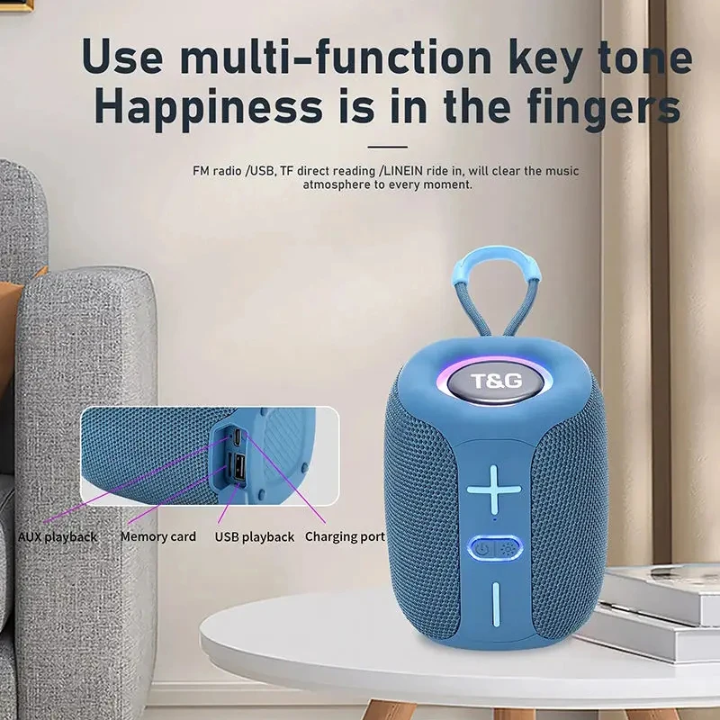 ลำโพงบลูทูธแบบพกพา กล่องเสียงไ - Audio Music Center บทวิจารณ์และราคา