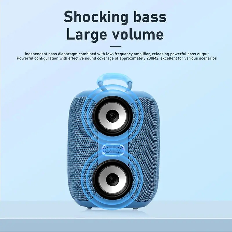ลำโพงบลูทูธแบบพกพา กล่องเสียงไ - Audio Music Center บทวิจารณ์และราคา