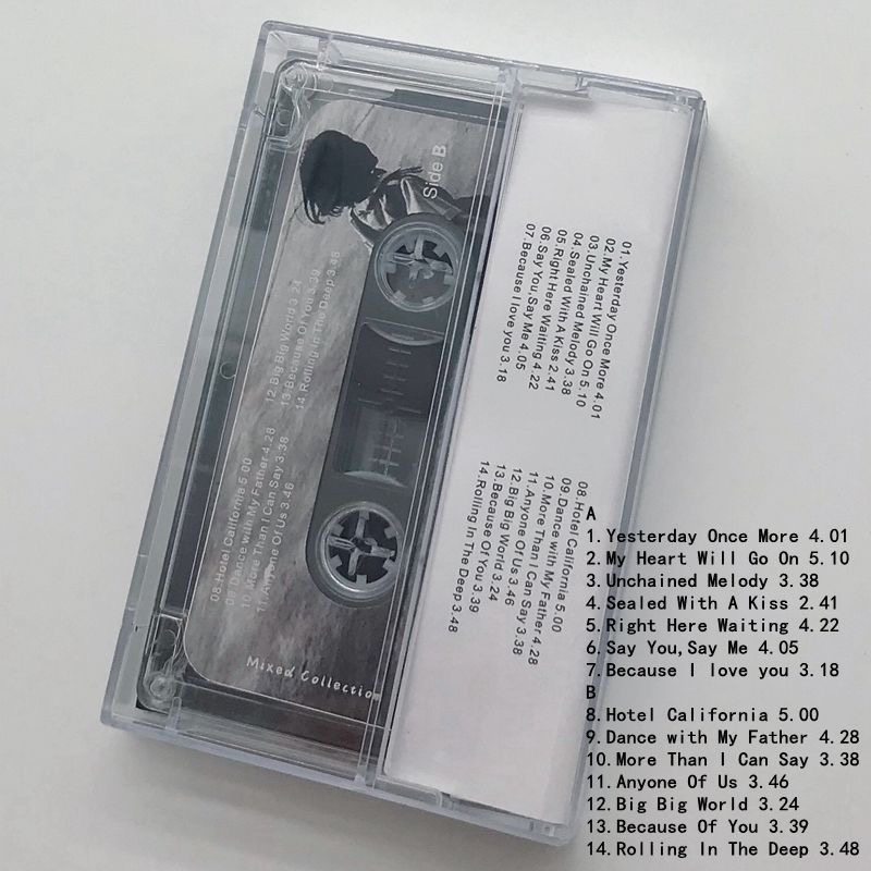เทปคาสเซ็ต รวมเพลงภาษาอังกฤษคล - Audio Music Songs บทวิจารณ์และราคา