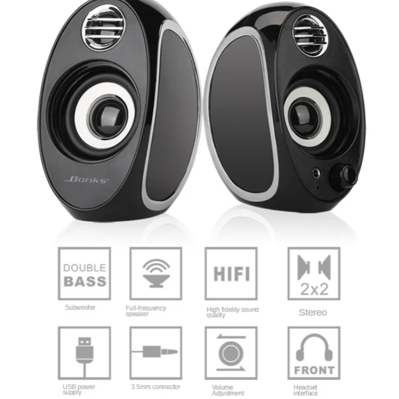 แล็ปท็อปลําโพงขนาดเล็กเดสก์ท็อ - Audio X Music บทวิจารณ์และราคา
