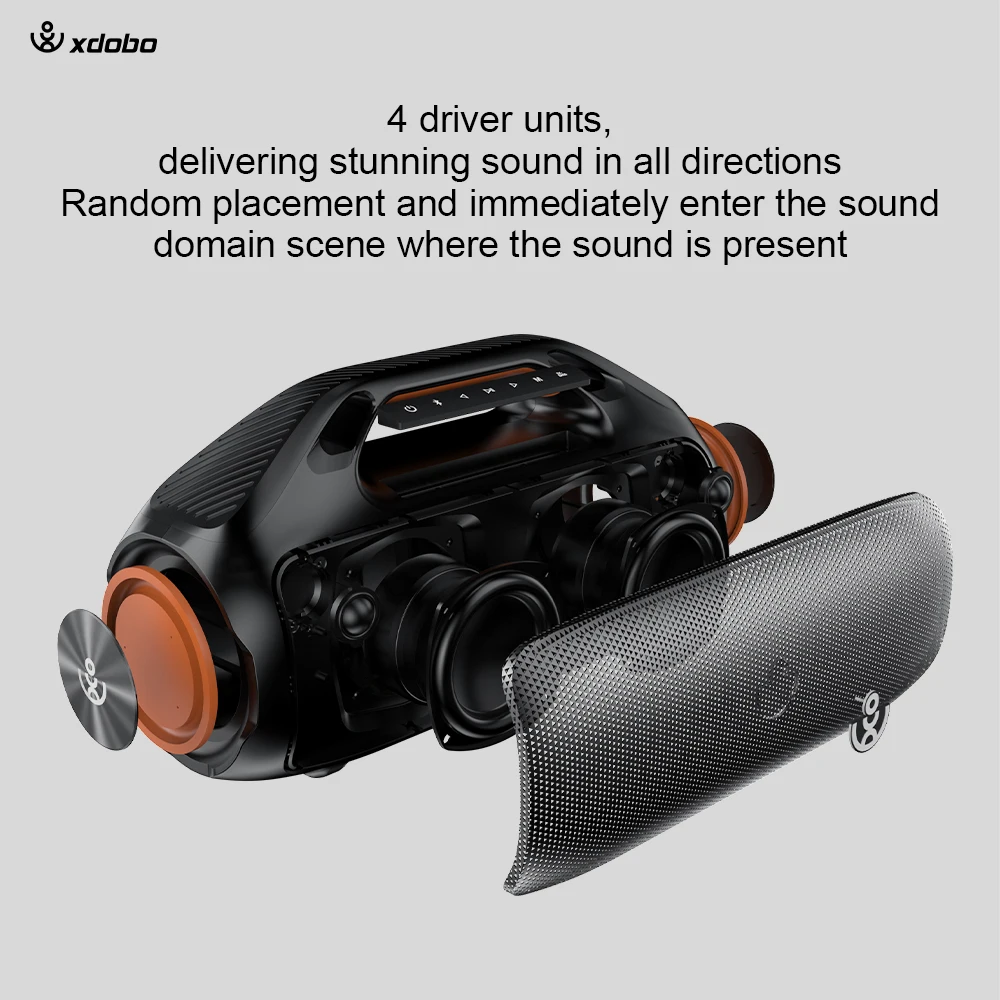 160W เบสทุ้มลึกลำโพงไร้สายบลูท - Audio X Music บทวิจารณ์และราคา