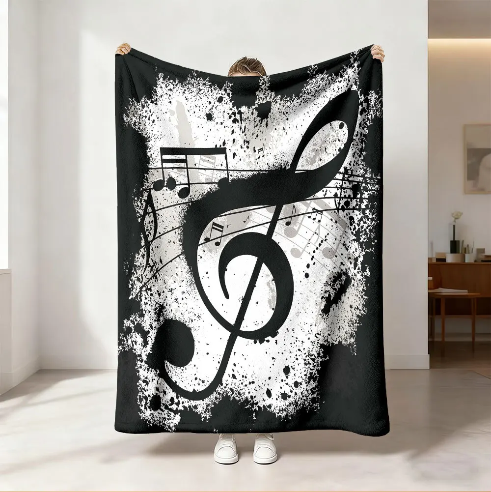 ผ้าห่มลายโน้ตดนตรีสีรุ้งนีออนส - Audio Into Music Sheet บทวิจารณ์และราคา