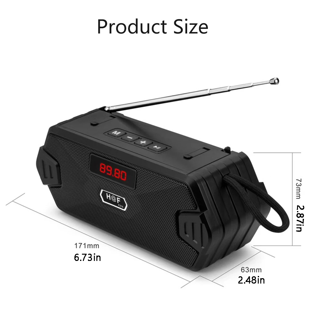 ลำโพงบลูทูธไร้สายแบบพกพาสำหรับ - Audio Music Center บทวิจารณ์และราคา