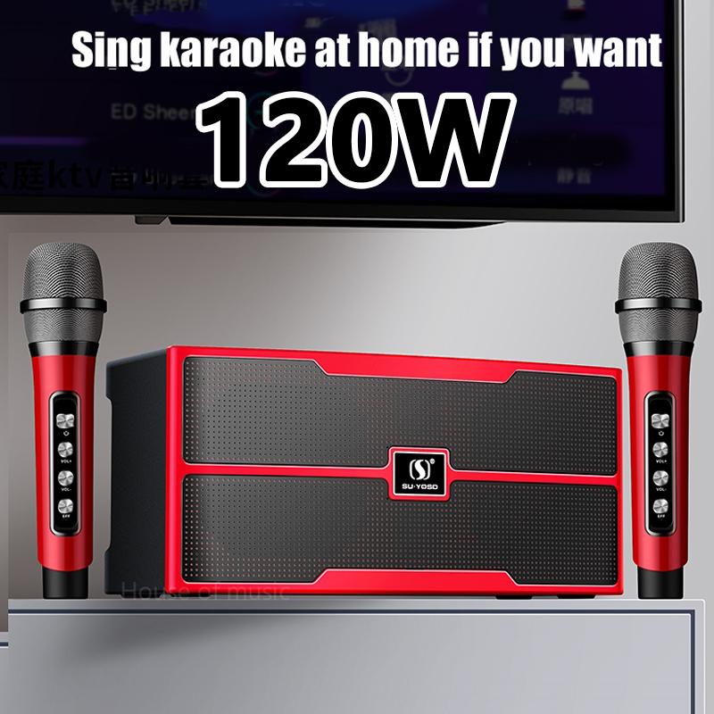 ไมโครโฟนไร้สายแบบพกพา120วัตต์ล - Audio X Music บทวิจารณ์และราคา
