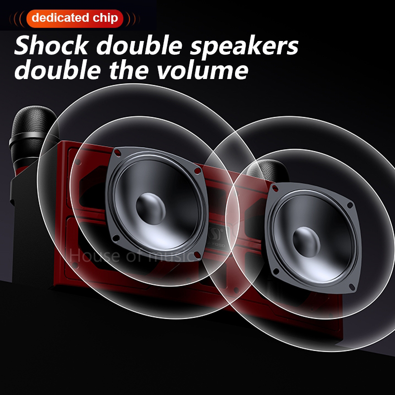 ไมโครโฟนไร้สายแบบพกพา120วัตต์ล - Audio X Music บทวิจารณ์และราคา