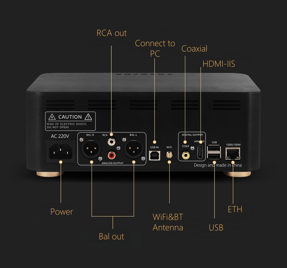 VOVOFOX-HiFi AP05S เครื่องเล่น - Audio Music To Mp3 บทวิจารณ์และราคา