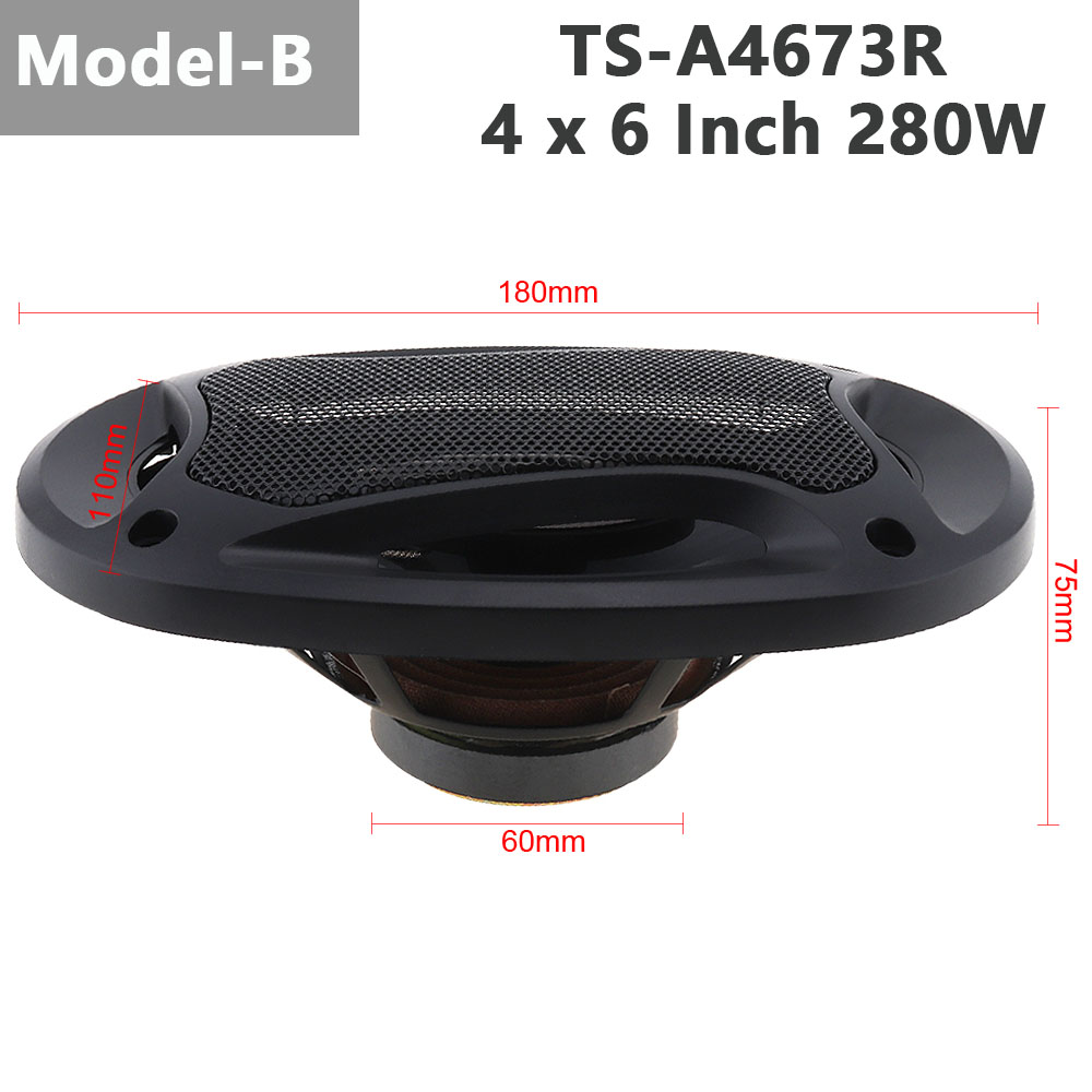 2ชิ้น4x6นิ้ว150W/280W ลำโพงรถย - Audio X Music บทวิจารณ์และราคา